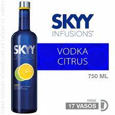 Vodka SKYY Citrus Botella 750ml